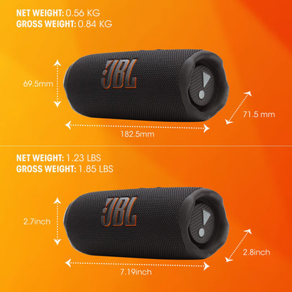 JBL Flip 7 - Portable Waterproof and Drop-Proof Speaker - Funky Black 🍁 All In One Marketplace Canada