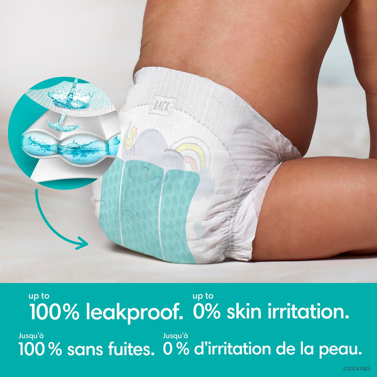 Pampers Swaddlers Diapers, Size 3, Absorbent, Keeps Baby Dry and Comfortable, Skin Safe Disposable Baby Diaper, 1 Pack (Count of 168) 🍁 All In One Marketplace Canada