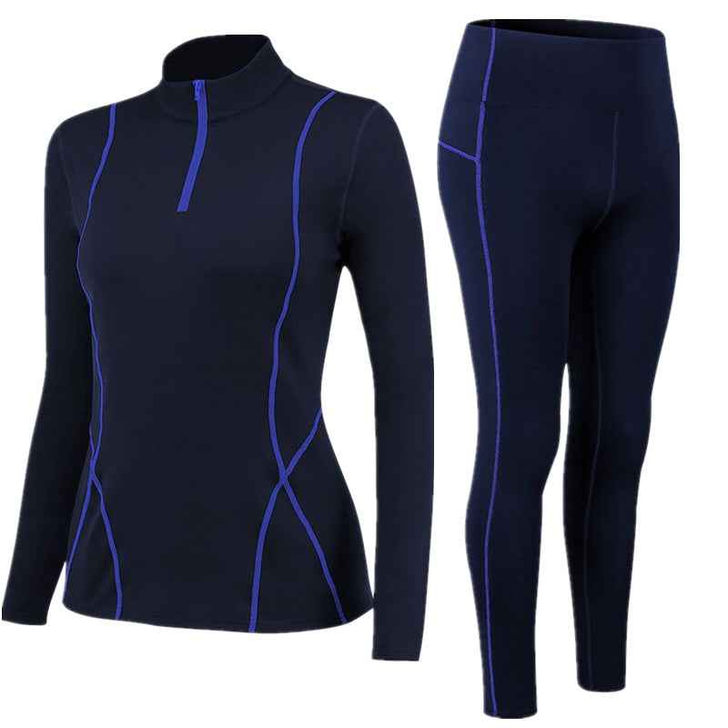 Yoga Workout Suit – Quick-Dry Breathable Fitness Activewear Set