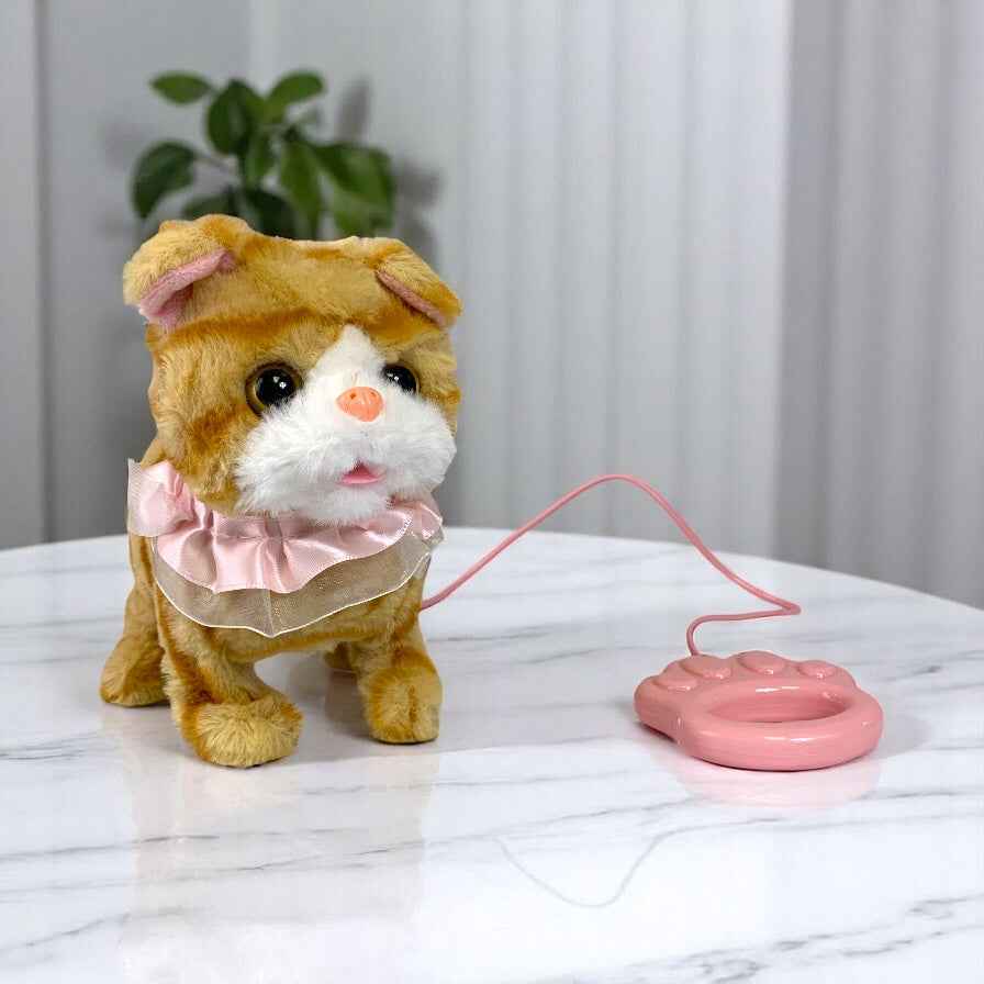 Small Interactive Electric Walking Pet Plush Toy