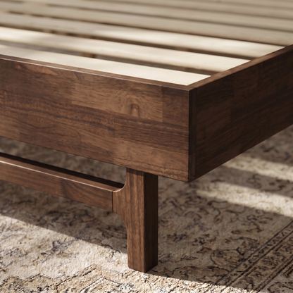 Elara Solid Wood Bed Frame