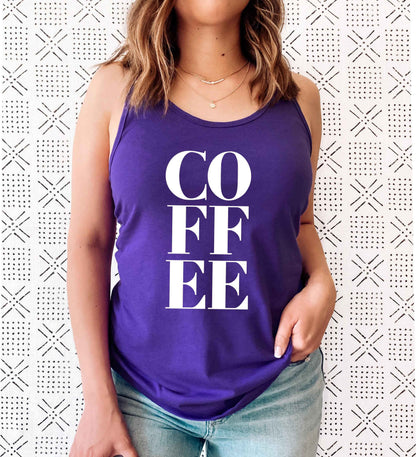 Coffee Racerback Tank Top