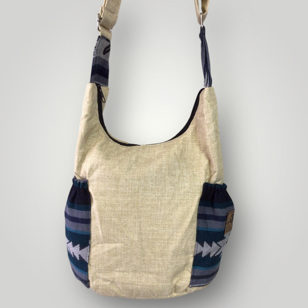 Buffalo  Skull Embroidered Crossbody Bag