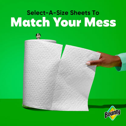 Bounty Paper Towels Select-A-Size White, 8 Double Plus Rolls = 20 Regular Rolls 🍁 All In One Marketplace Canada