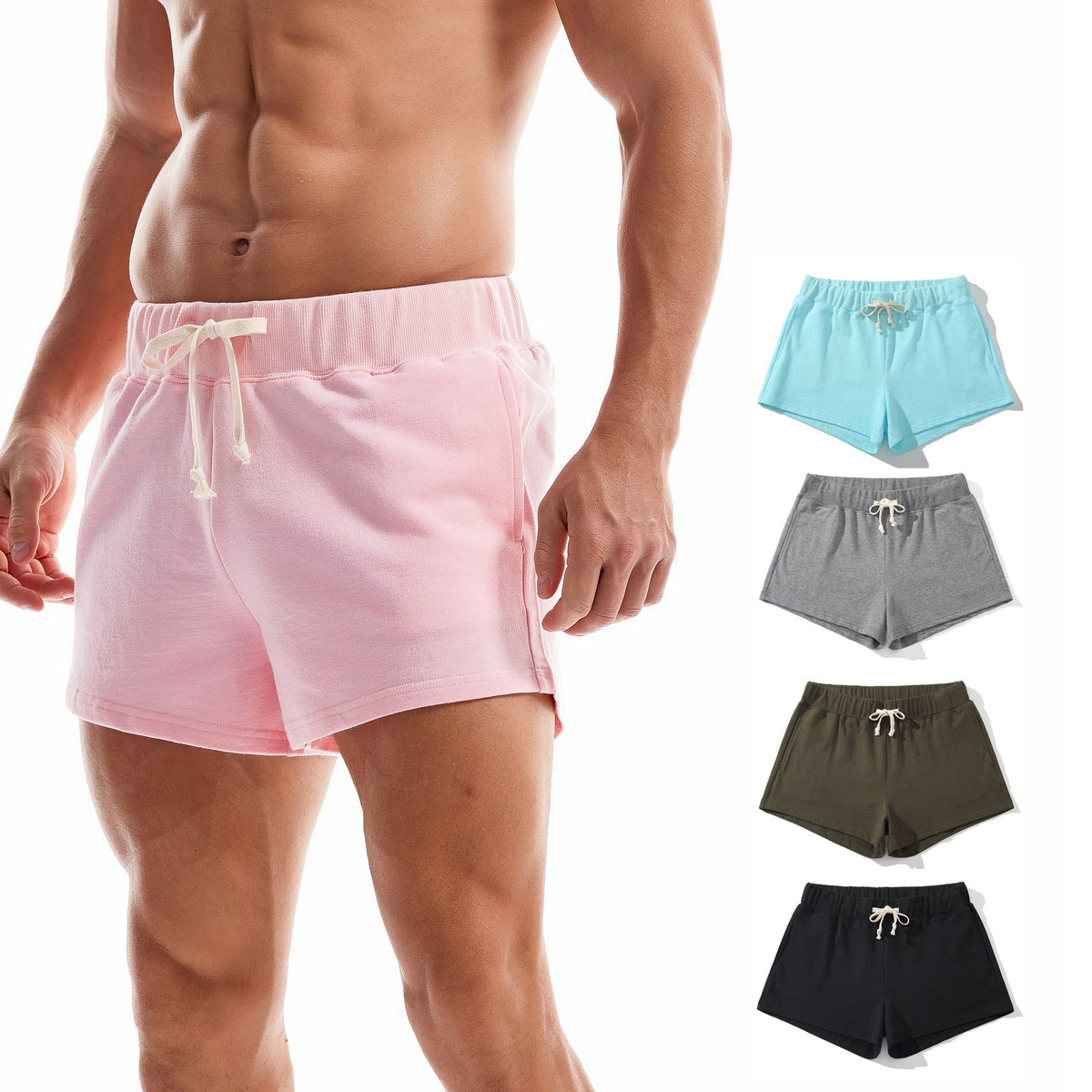 Men’s Casual Running Workout Shorts – Comfortable Sports & Fitness Activewear