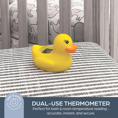 Dreambaby Duck Baby Bath Thermometer - Instant Read Digital Thermometer for Water and Room Temperature - Floating Baby Bath Toy - Newborn Must-Have 🍁 All In One Marketplace Canada