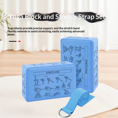 Wholesale EVA Yoga Block & Stretch Band Set – Yoga & Dance Training Accessories