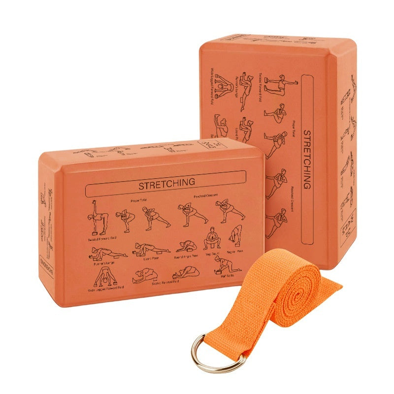 Wholesale EVA Yoga Block & Stretch Band Set – Yoga & Dance Training Accessories