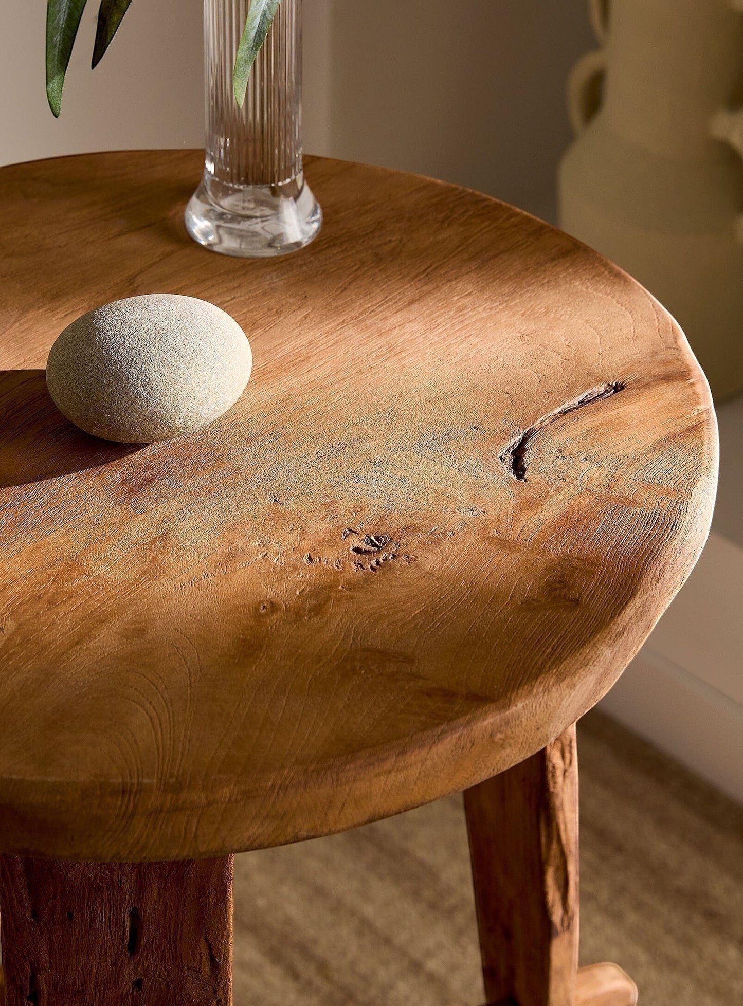 Beistelltisch Rembrandt aus recyceltem Teakholz