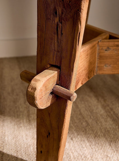 Beistelltisch Rembrandt aus recyceltem Teakholz