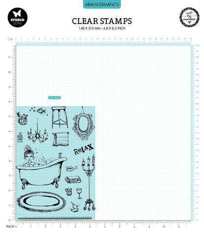 ABM Clear Stamp Mindfulness Signature Collection 265x153x1mm 17 PC nr.473