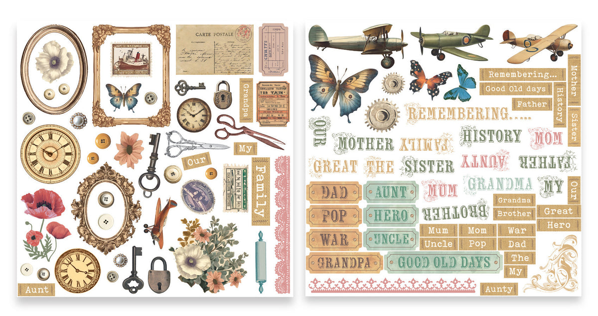 Arden Creative Studio Remembering… Ephemera Pack