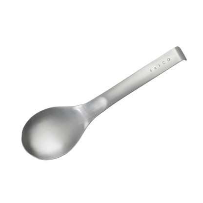 Eatoco Japan Suqu Servierlöffel – Edelstahl mit Hakenstiel (230 mm)