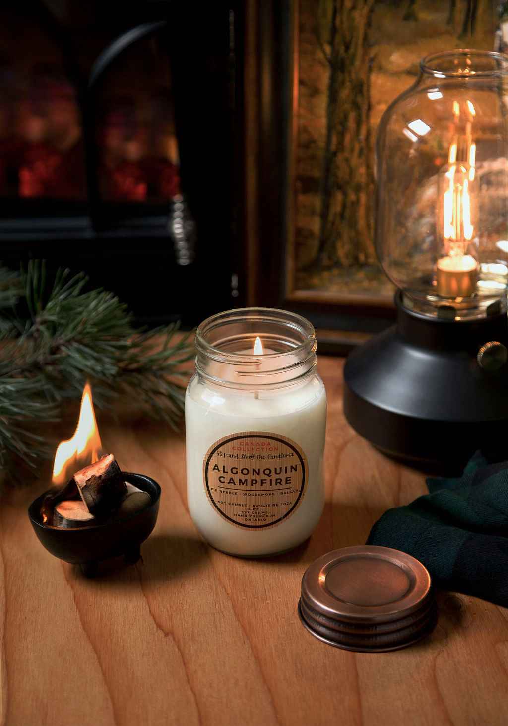 Algonquin Campfire Soy Candle - 14oz