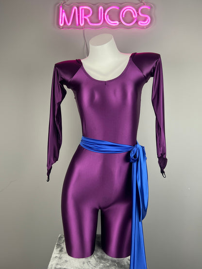 Anime Cat's Eye Cosplay Costume Spandex Full Bodysuit Jumpsuit
