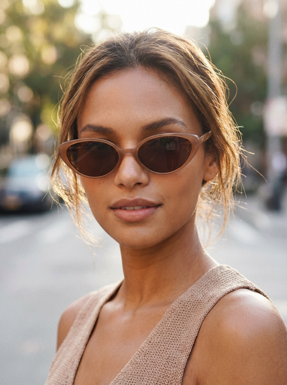 Cruz – Retro Slim Cat-Eye Sunglasses | Bolero Eyewear