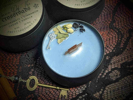 Queen of the Crossroads Hekate Devotional Candle
