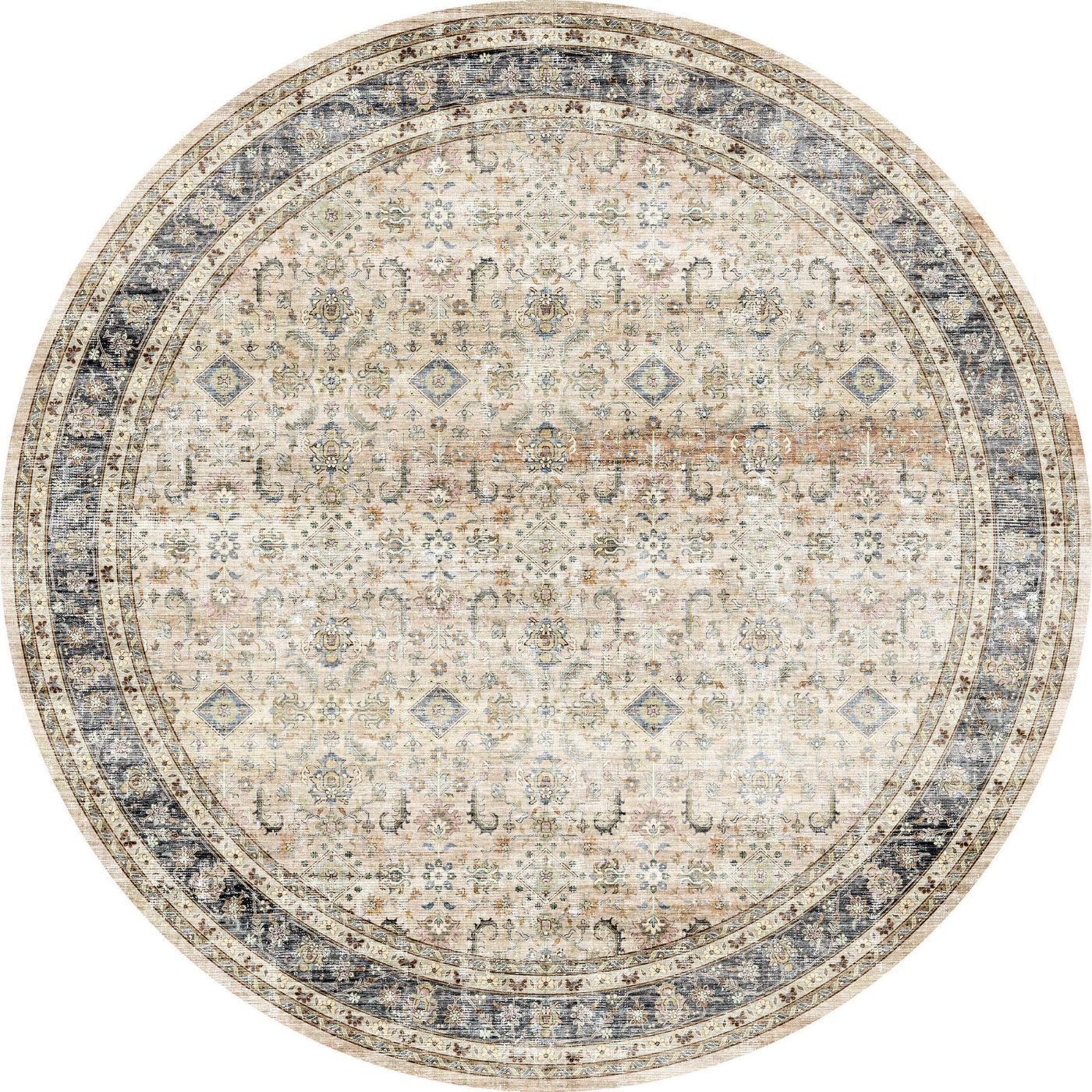 Miriam Gelb Beige Teppich