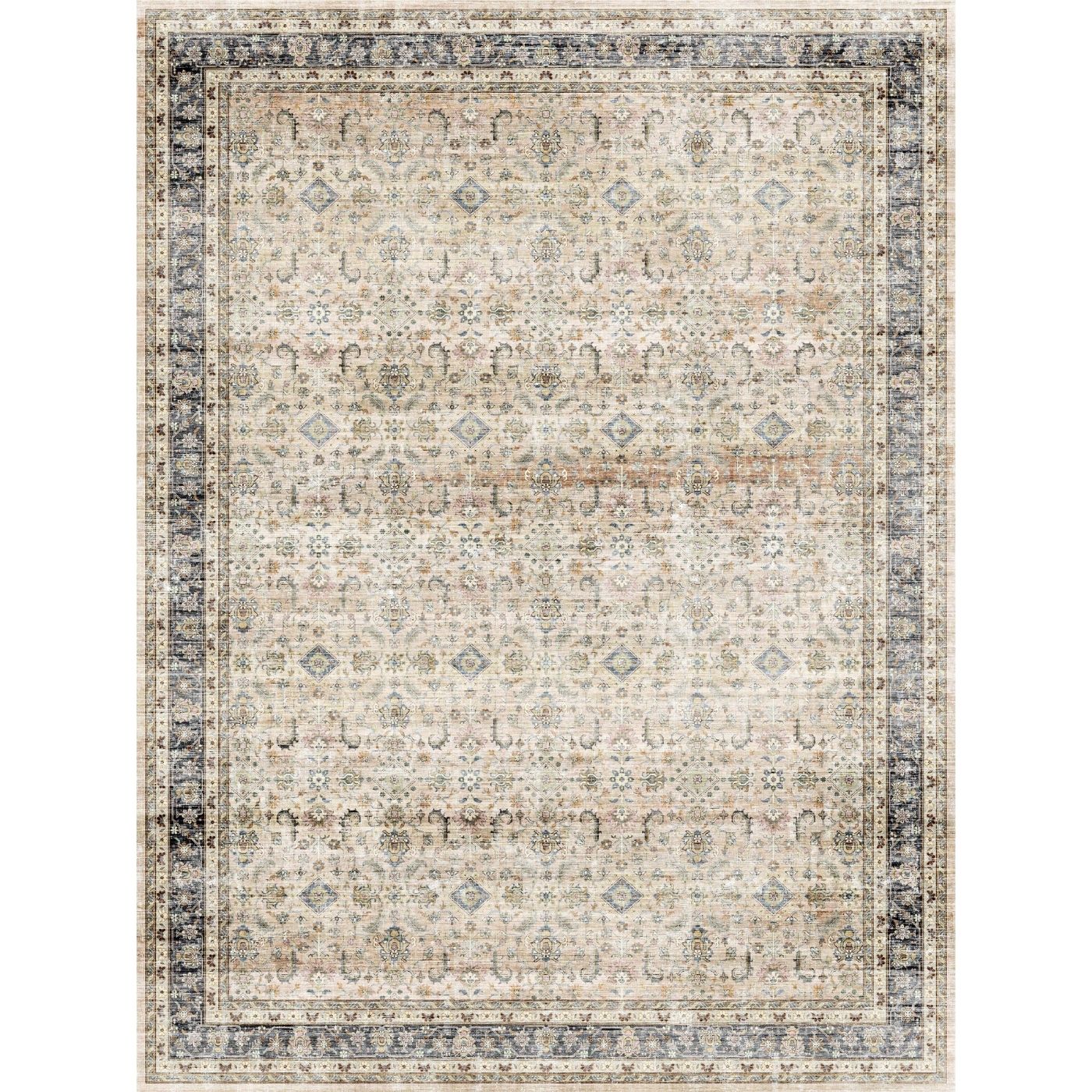 Miriam Gelb Beige Teppich