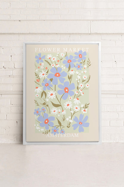 AMSTERDAM BLOOM, Oeuvre sur toile étirée