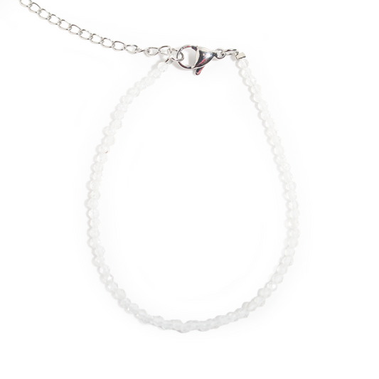 Clear Quartz Bracelet - 2-3mm