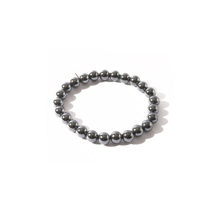 Hematite Bead Bracelet