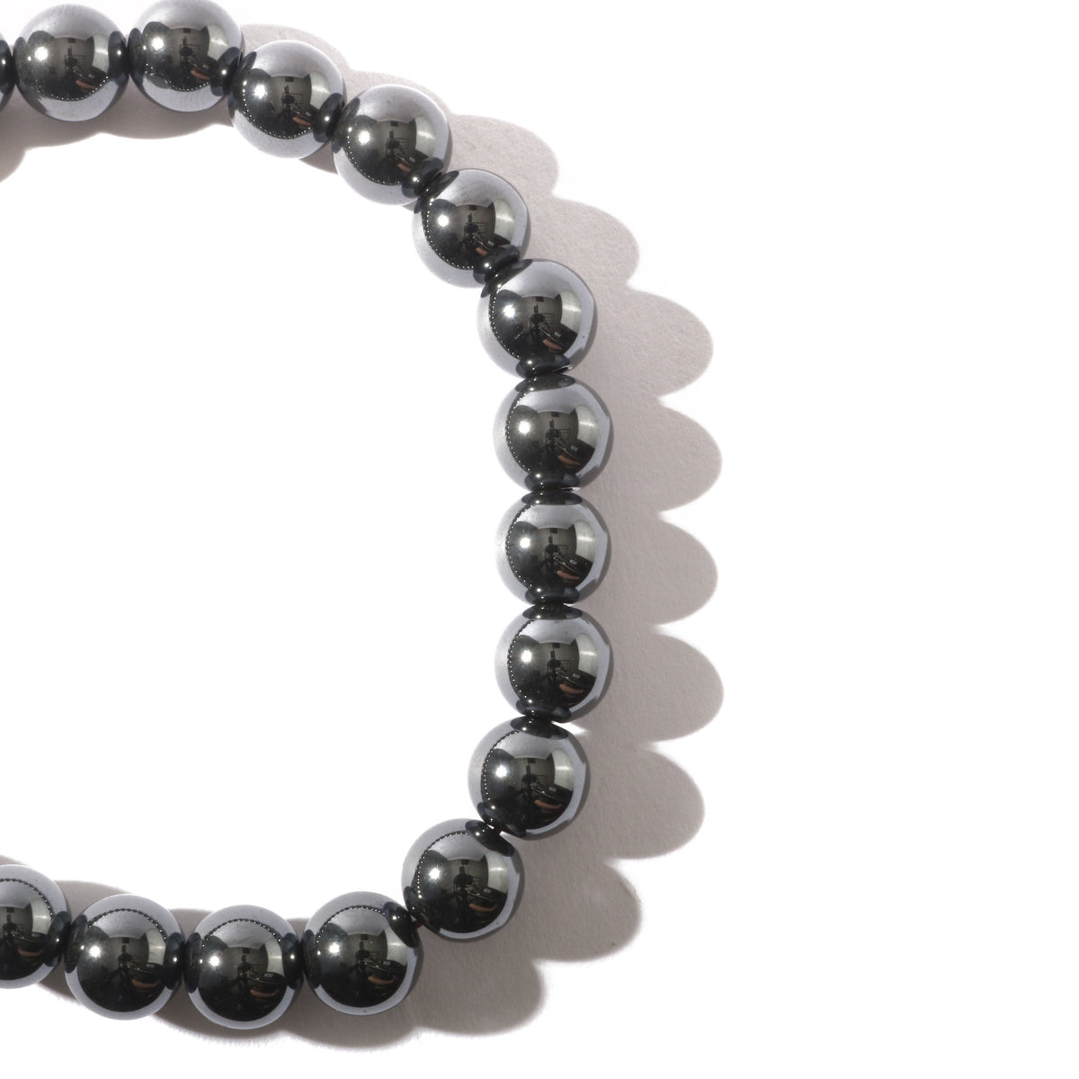 Hematite Bead Bracelet