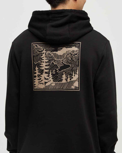 Etched Mountain Hoodie