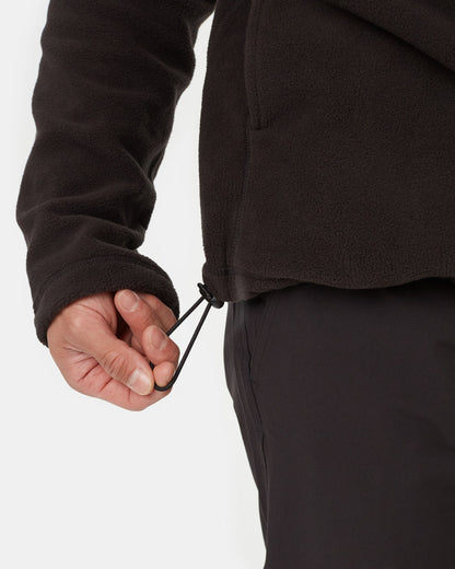 Recyceltes Microfleece mit halbem Reißverschluss
