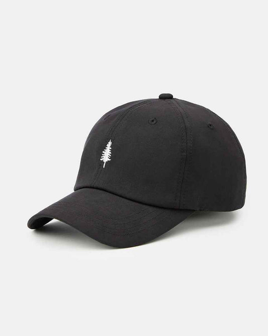 Tree Embroidery Tencel Peak Hat