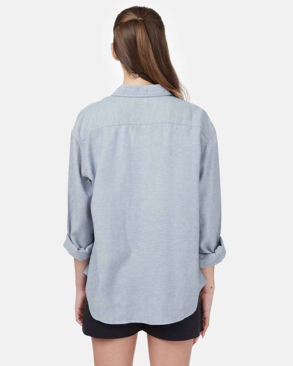 Hemp Button Front Shirt