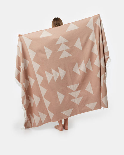 Geo-Strandtuch