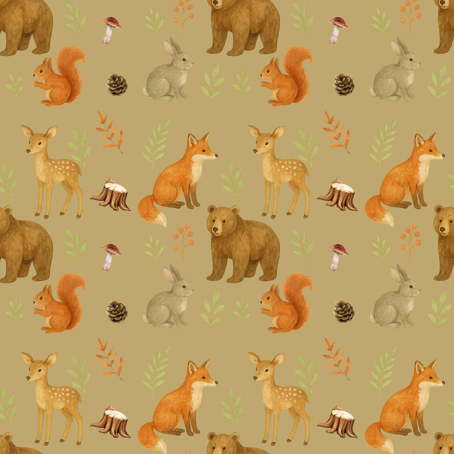 Couverture minky copain des bois 🦊 petite