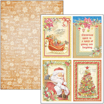 Ciao Bella Dear Santa Creative Pad A4 9/Pkg
