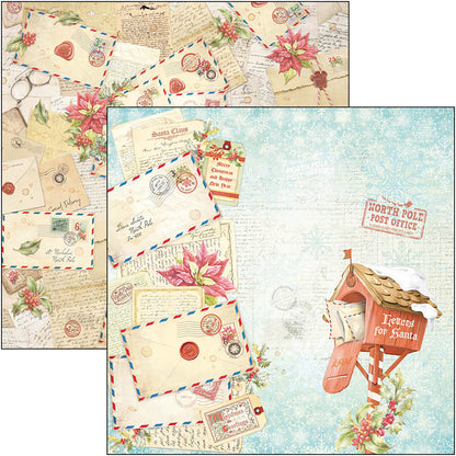 Ciao Bella Dear Santa Paper Pad 8"x8" 12/Pkg