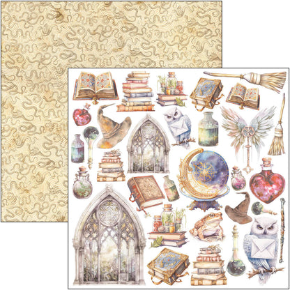Wizard Academy Paper Pad 8"x8" 12/Pkg