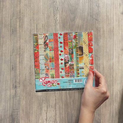 Ciao Bella Tango Paper Pad 6"x6" 24/Pkg