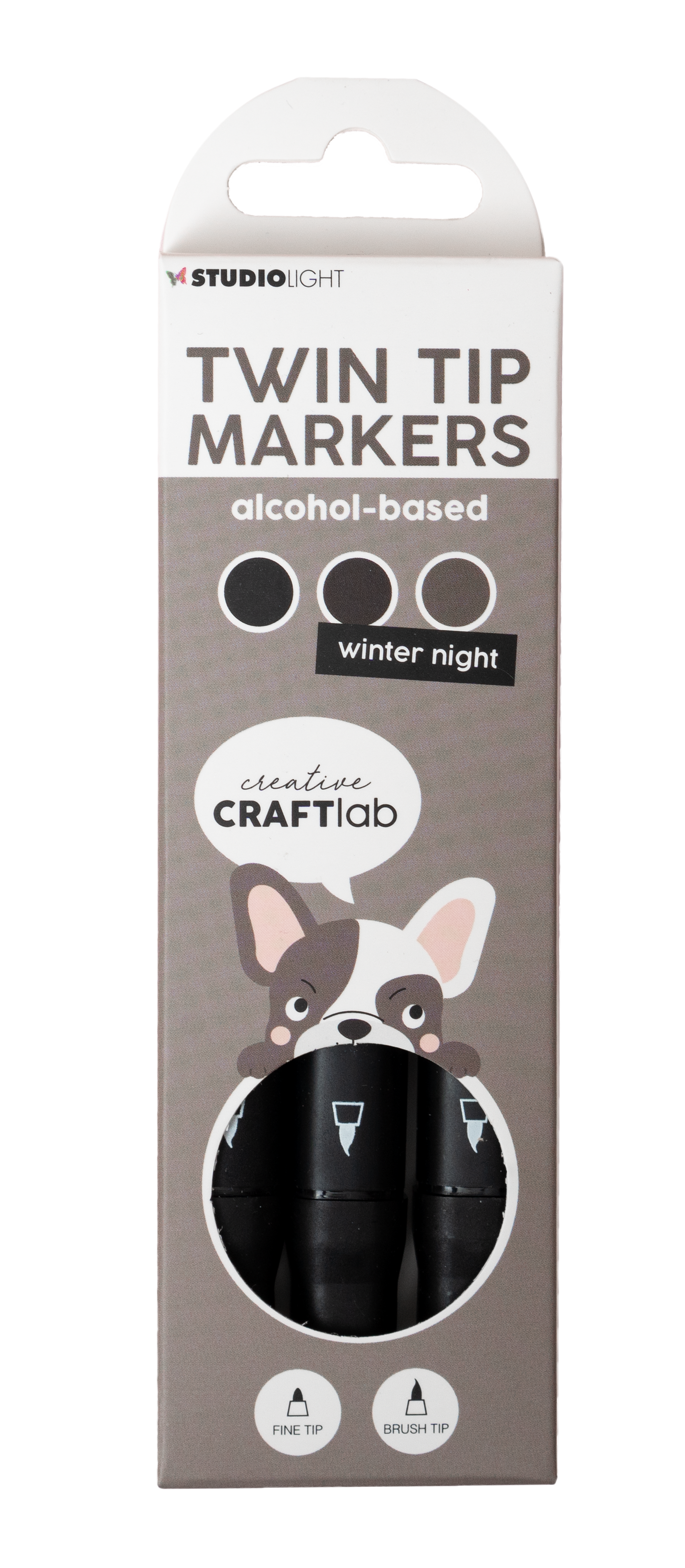 CCL Alcohol Marker Winter Nght Essentials 48x152x13mm 3 PC nr.08