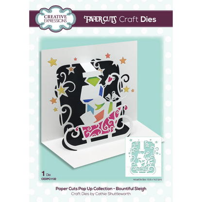 Paper Cuts Pop Up Santa Express Craft Die