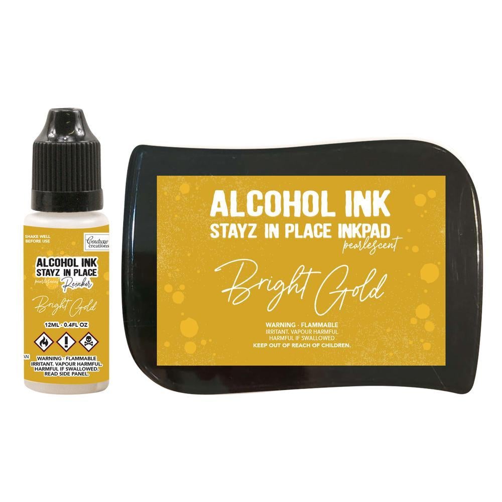 Stayz in Place Alcohol Ink Pad with 12ml reinker