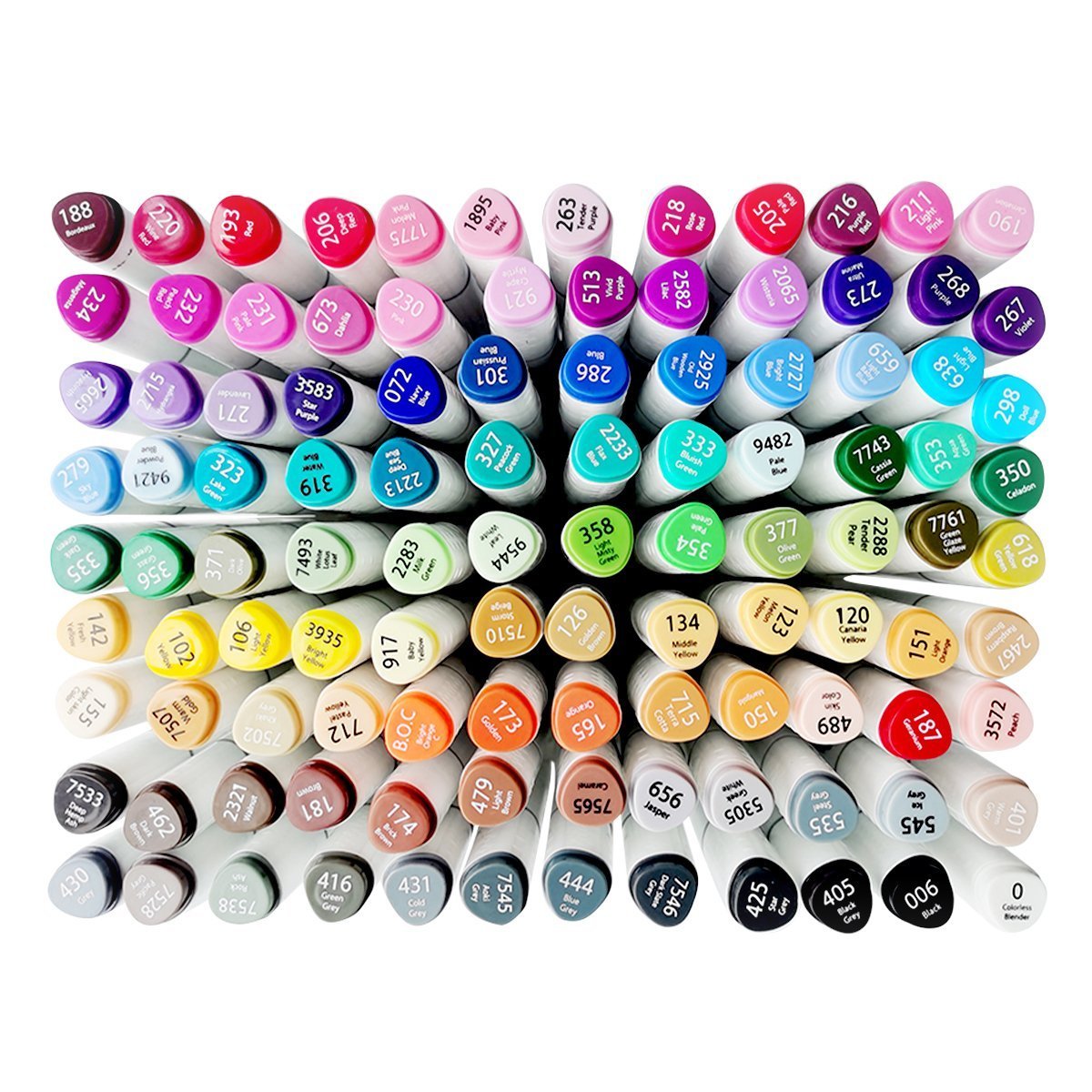 Twin Tip Alcohol Ink Marker - Browns, Greys & Black
