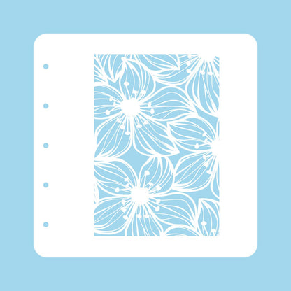 Stencil A6 For Magnetic Colour Set Flower 2
