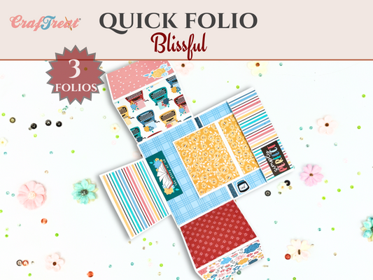 Craftreat Scrapbook Blank Quick Folio - Blissful
