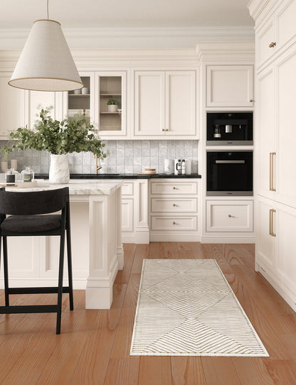Calator Gold & Elfenbein Teppich