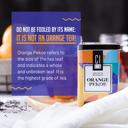 Orange Pekoe Loose Leaf Black Tea Bundle of Two - 200g