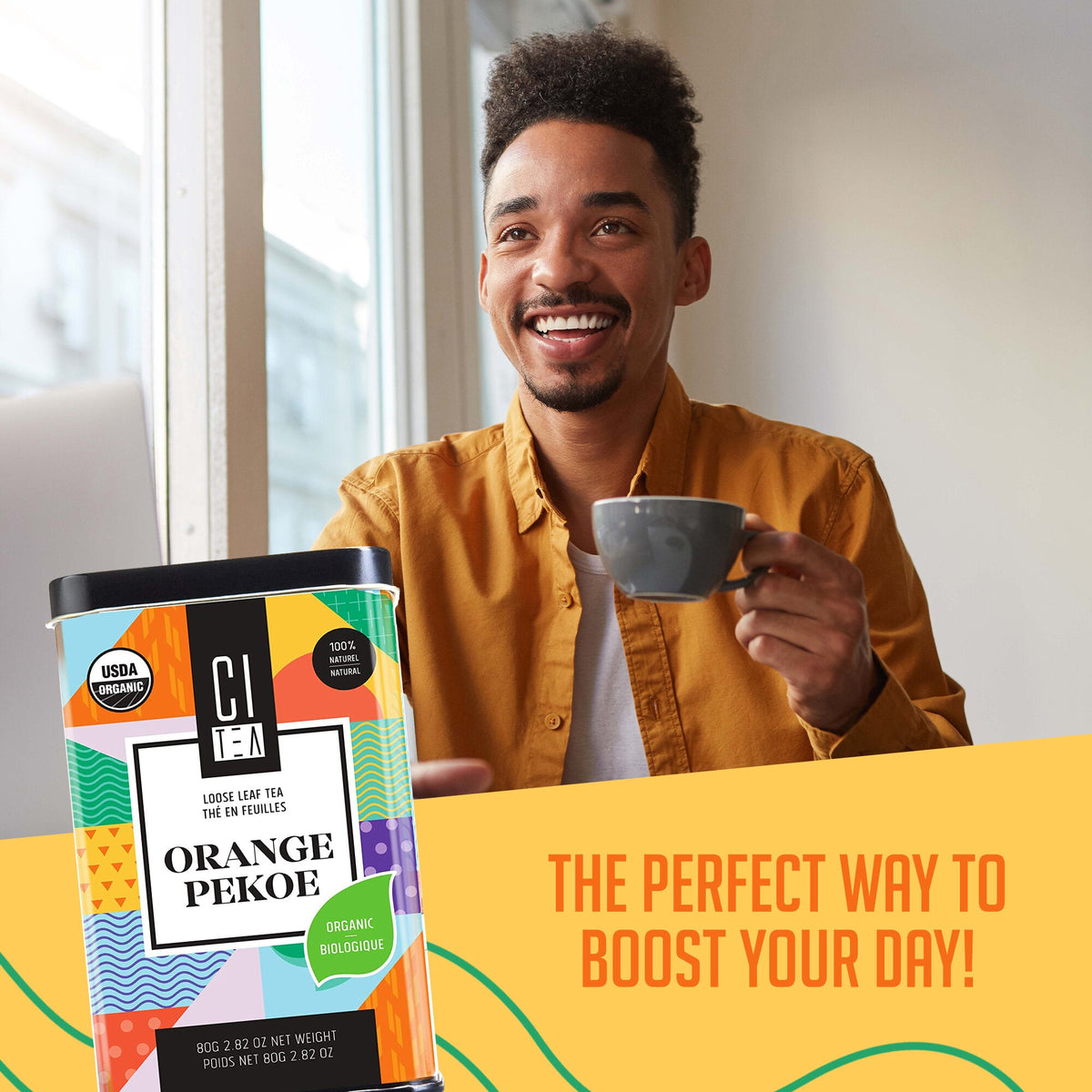 Organic Orange Pekoe Black Loose Leaf Tea