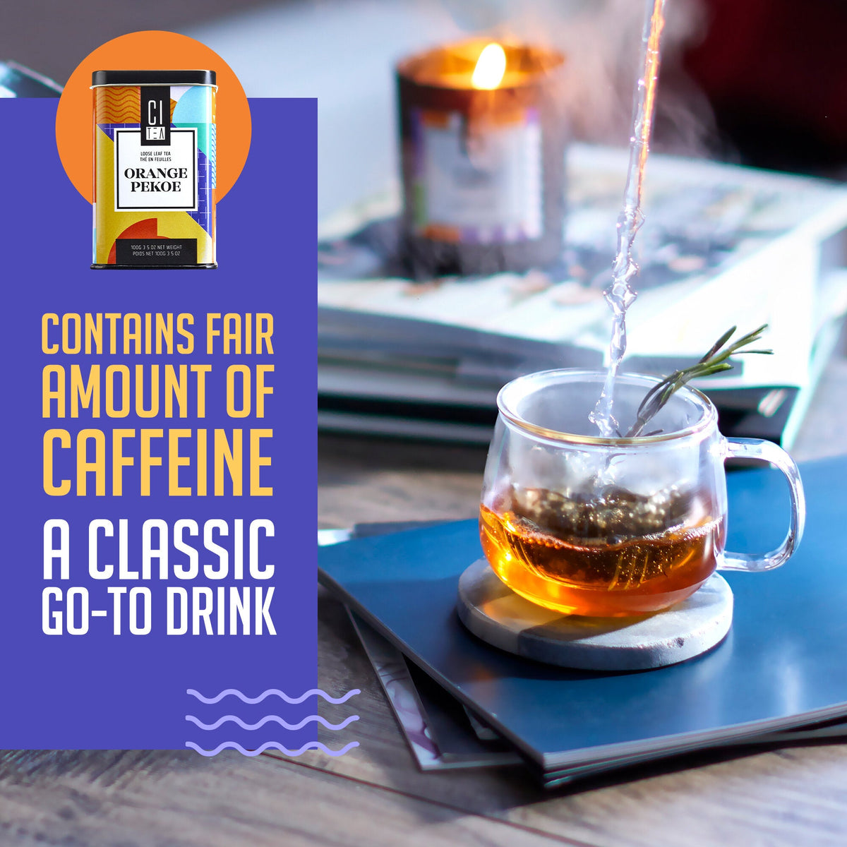Earl Grey and Orange Pekoe Loose Leaf Black Tea