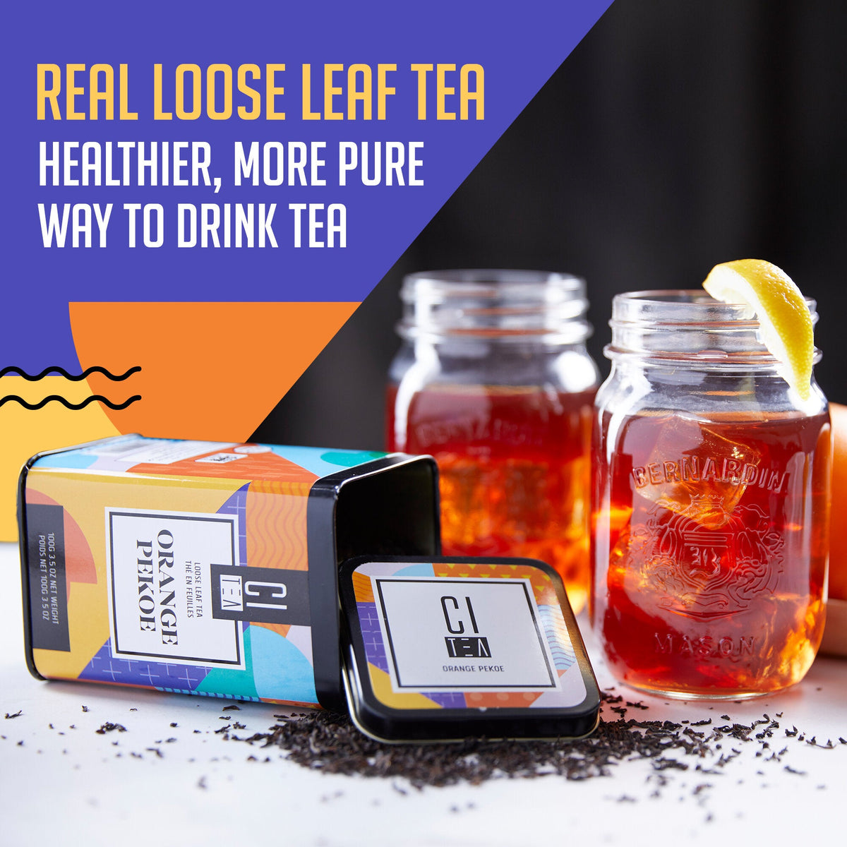 Earl Grey and Orange Pekoe Loose Leaf Black Tea