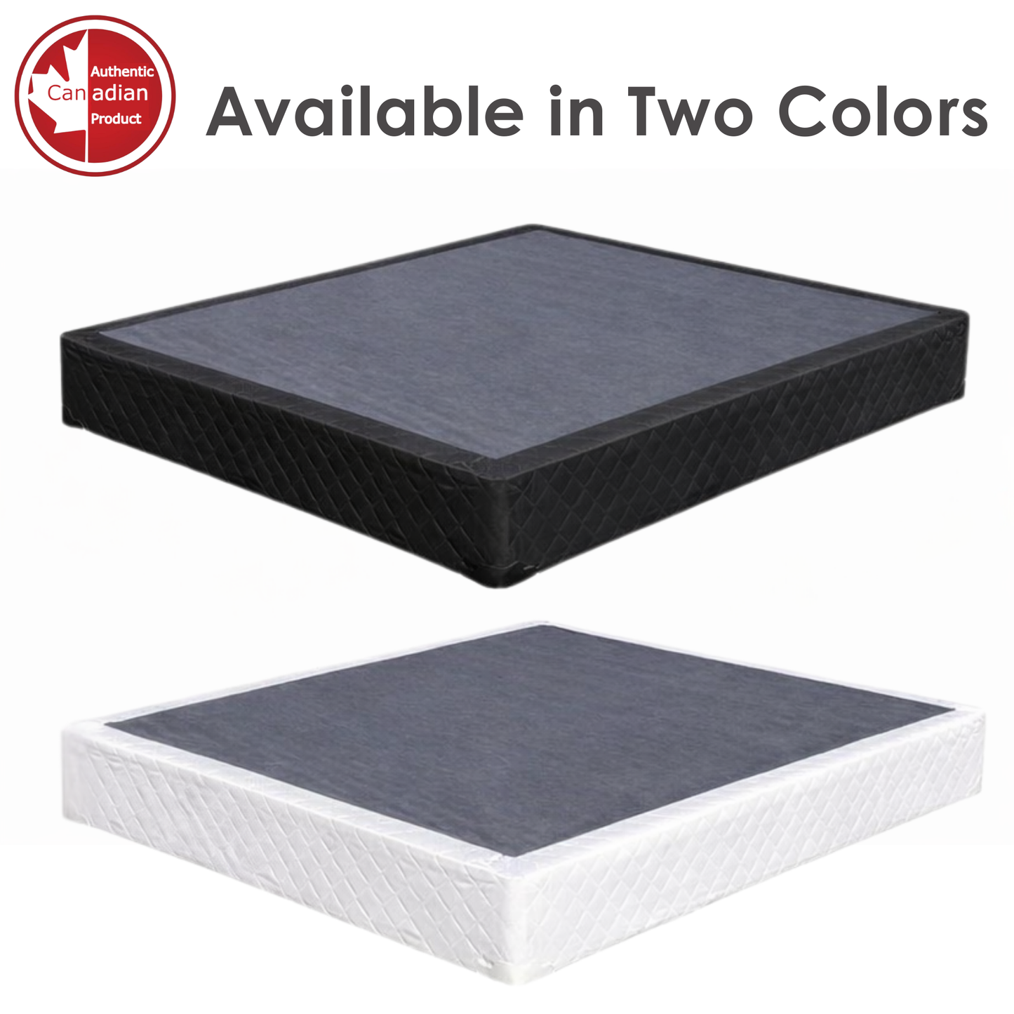 UltraFlex® DreamEasy - Mattress and BoxSpring Set Canadian-Made Medium Firm Gel Infused Comfort with Quilted Top, Pressure Relief, Cooling Technology, Bamboo Cover, CertiPUR-US® Certified Foam (Made in Canada)