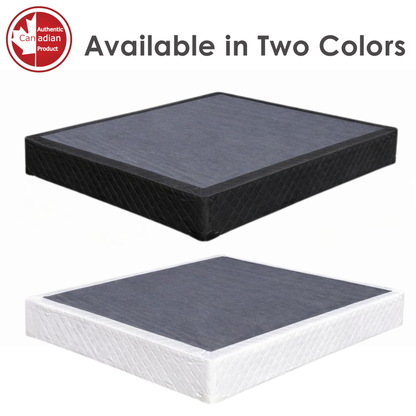 UltraFlex® STELLAR Mattress and BoxSpring Set Medium Firm – Premium Orthopedic Mattress with Cooling Gel, High-Density Soy Foam & Quilted Top | Made in Canada